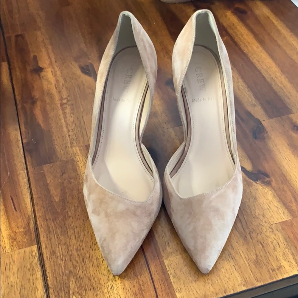 Tan jcrew heels